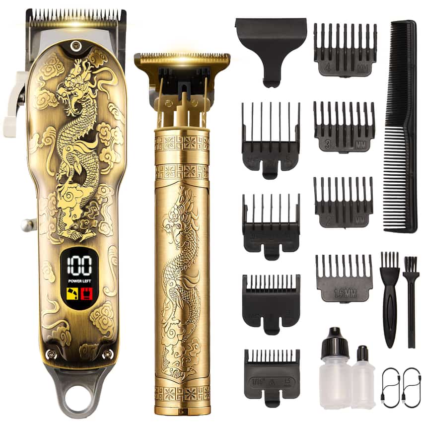 Gold Metal Barber Combo